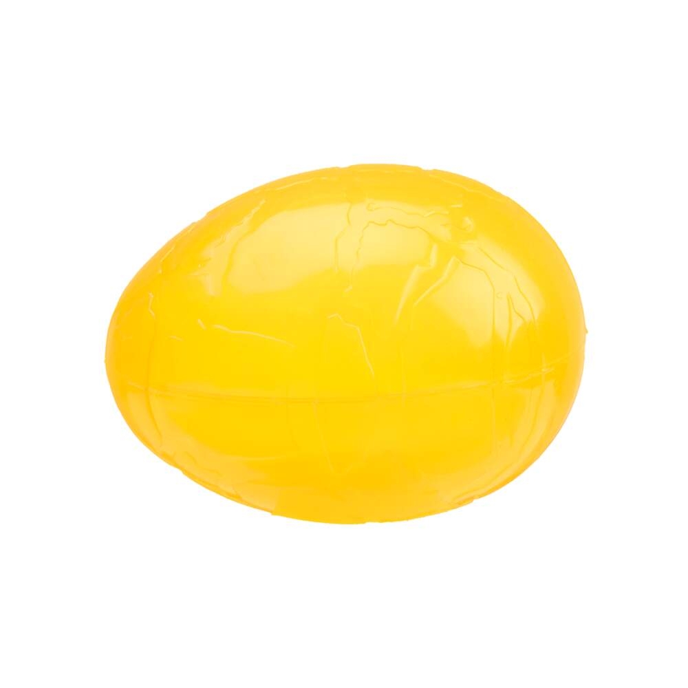 LITTLE&BIGGER Summer TPR Egg rotaļlieta suņiem, dzeltena, M - Produkta attēls 2