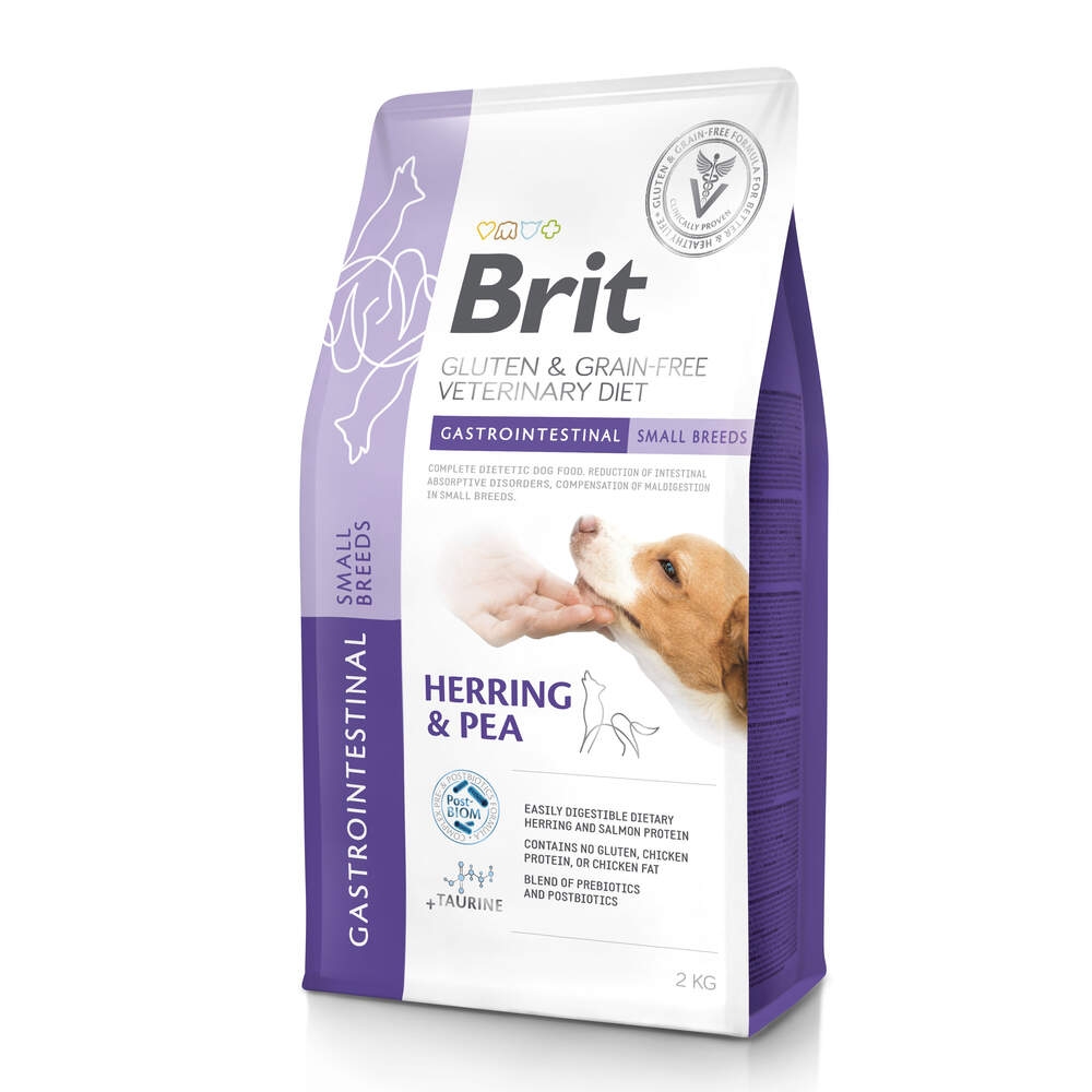 Brit VD GF Gastro Small sausā barība suņiem, 2kg - Produkta attēls 2