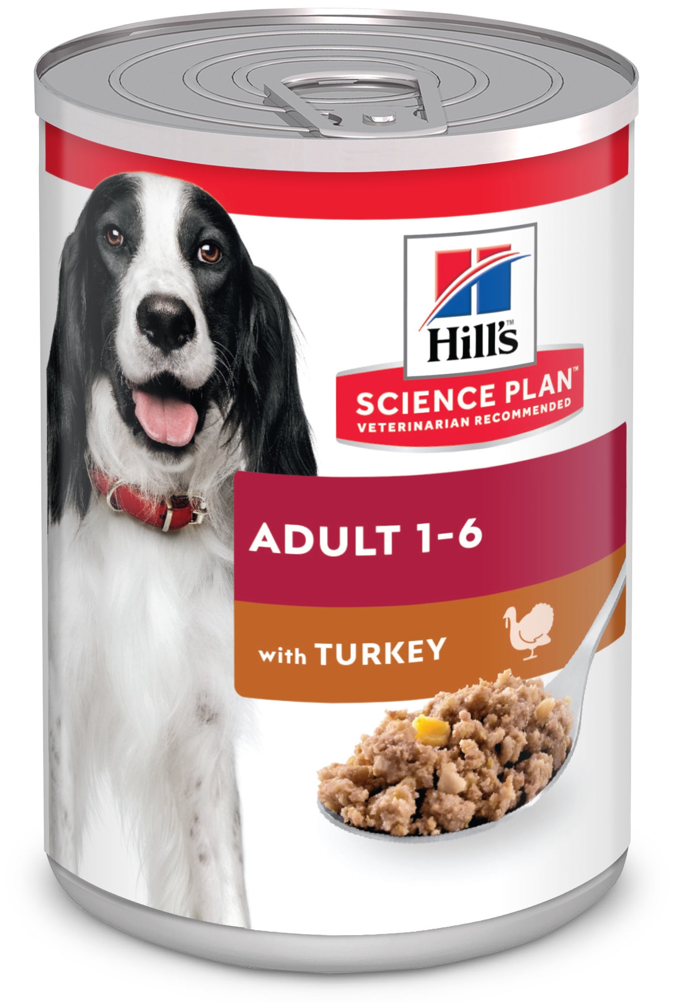 HILL'S SP Adult mitrā barība suņiem, tītars, 370g - Produkta attēls 2