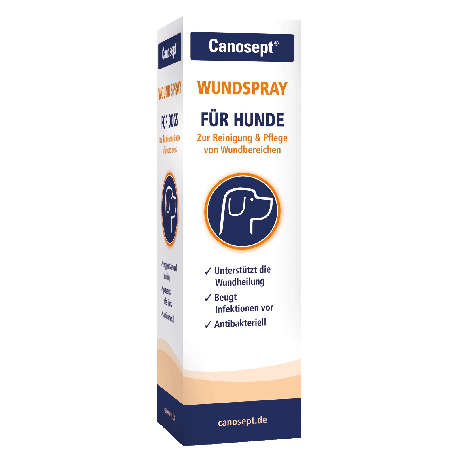 CANOSEPT aerosols brūcēm suņiem 100ml - Produkta attēls 2