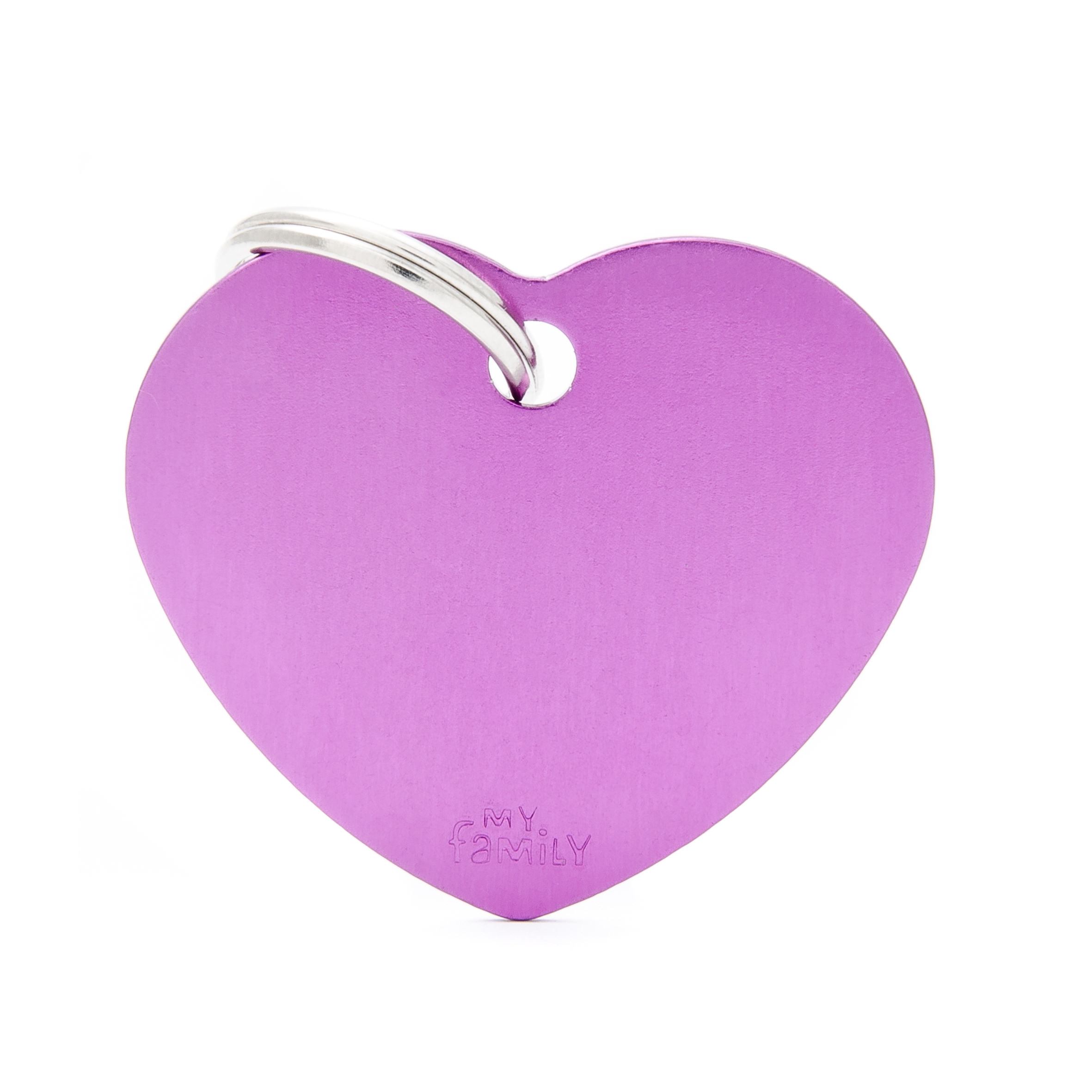 MY FAMILY Basic Heart piekariņš,L, violets - Produkta attēls 2