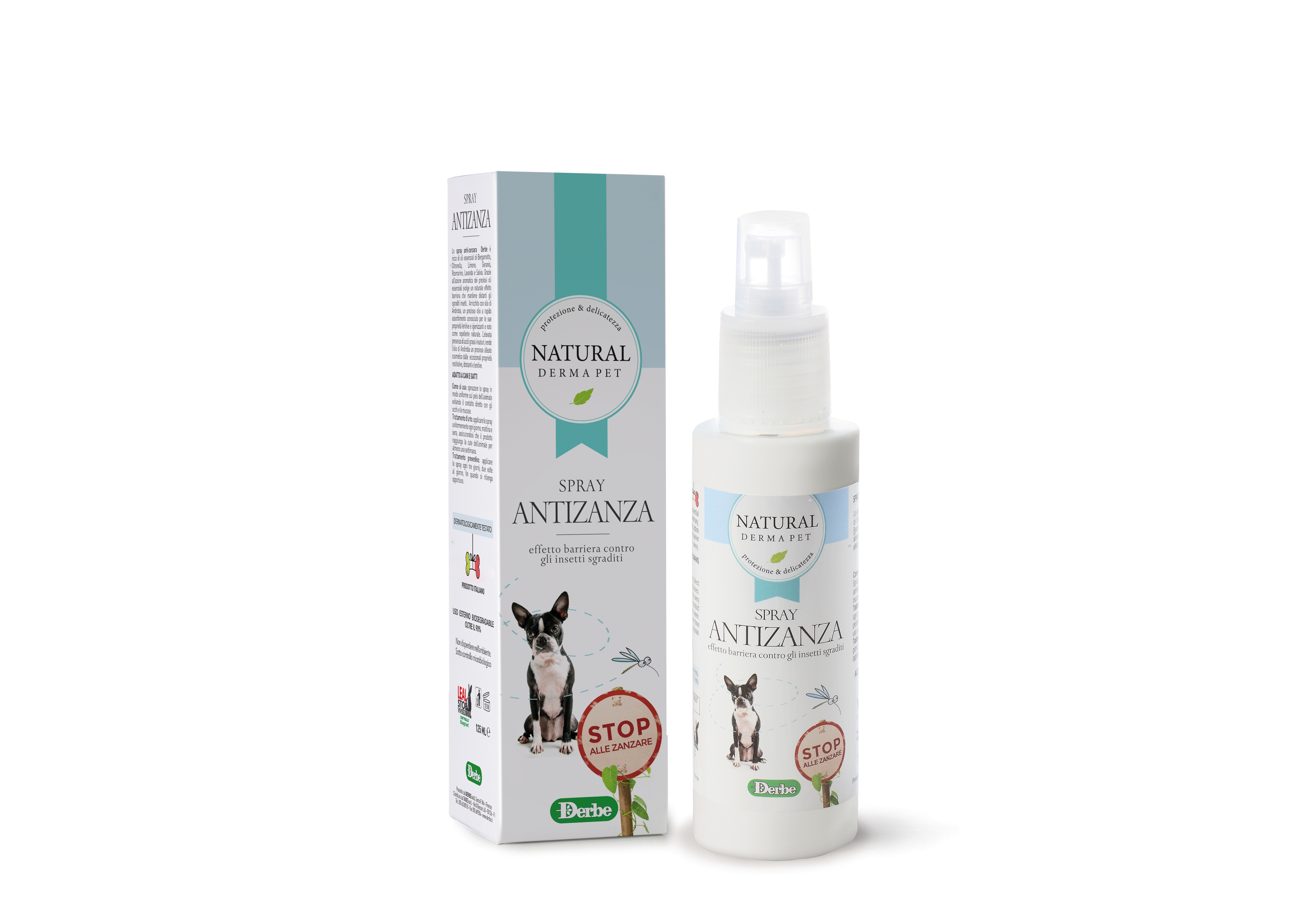 Derbe Antizanza aerosols pret odiem, 125ml - Produkta attēls 2