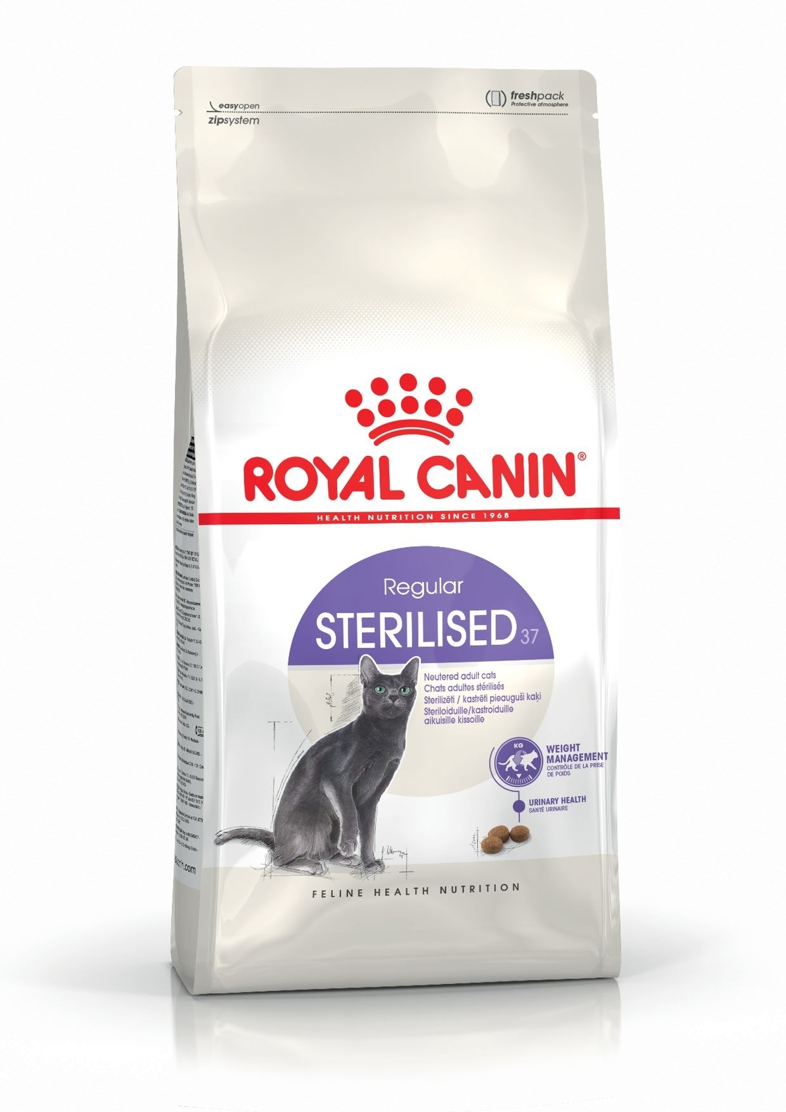 ROYAL CANIN Sterilised sausā barība kaķiem, 4kg - Produkta attēls 2