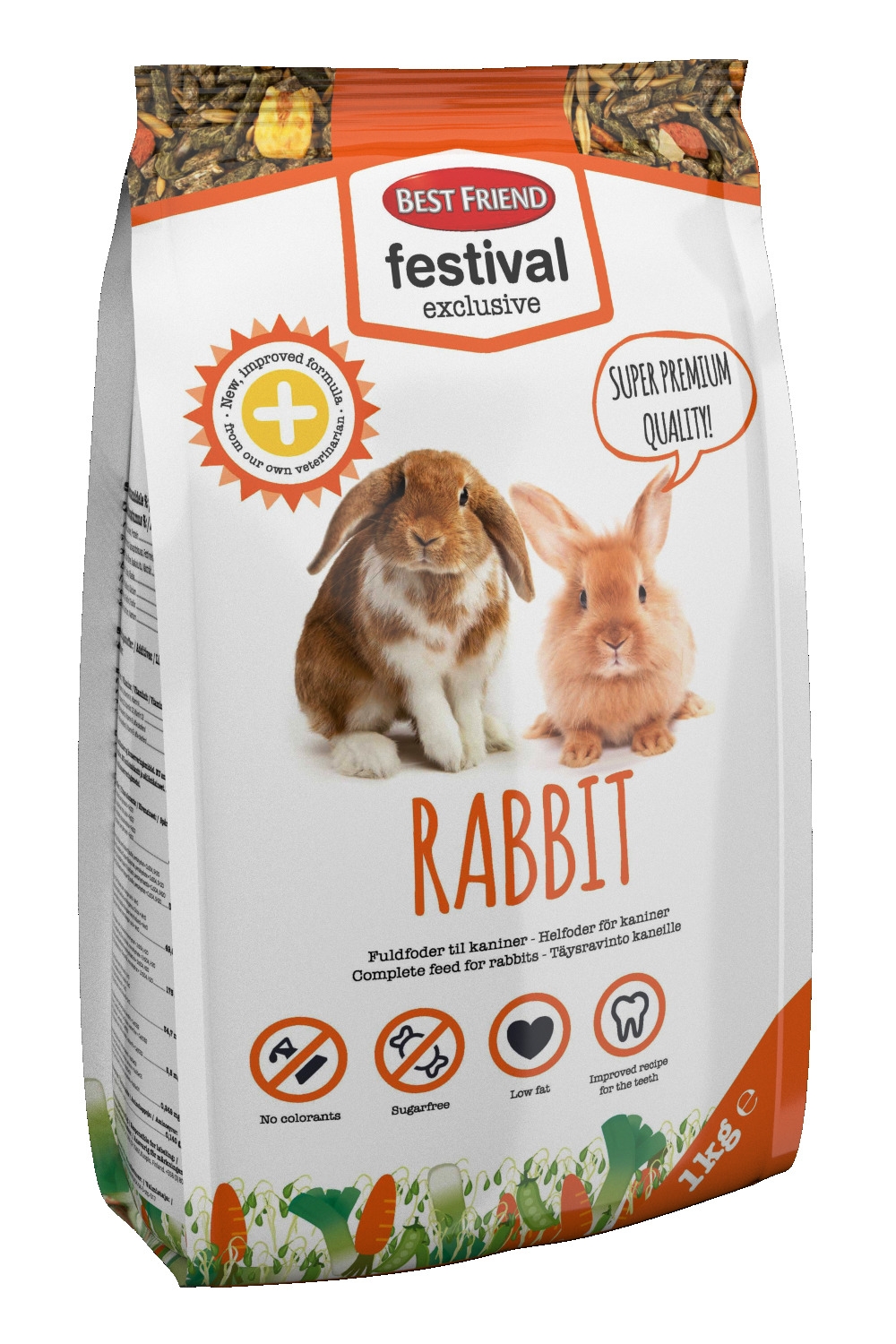 BEST FRIEND Festival Exclusive trušu barība, 1 kg - Produkta attēls 2