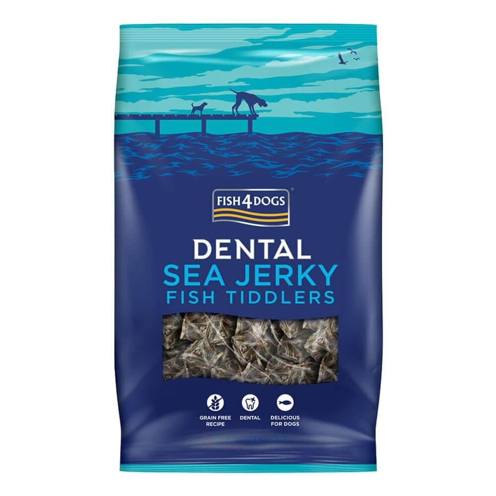 FISH4DOGS Dental Jerky Tiddlers kārumi suņiem, 115g - Produkta attēls 2