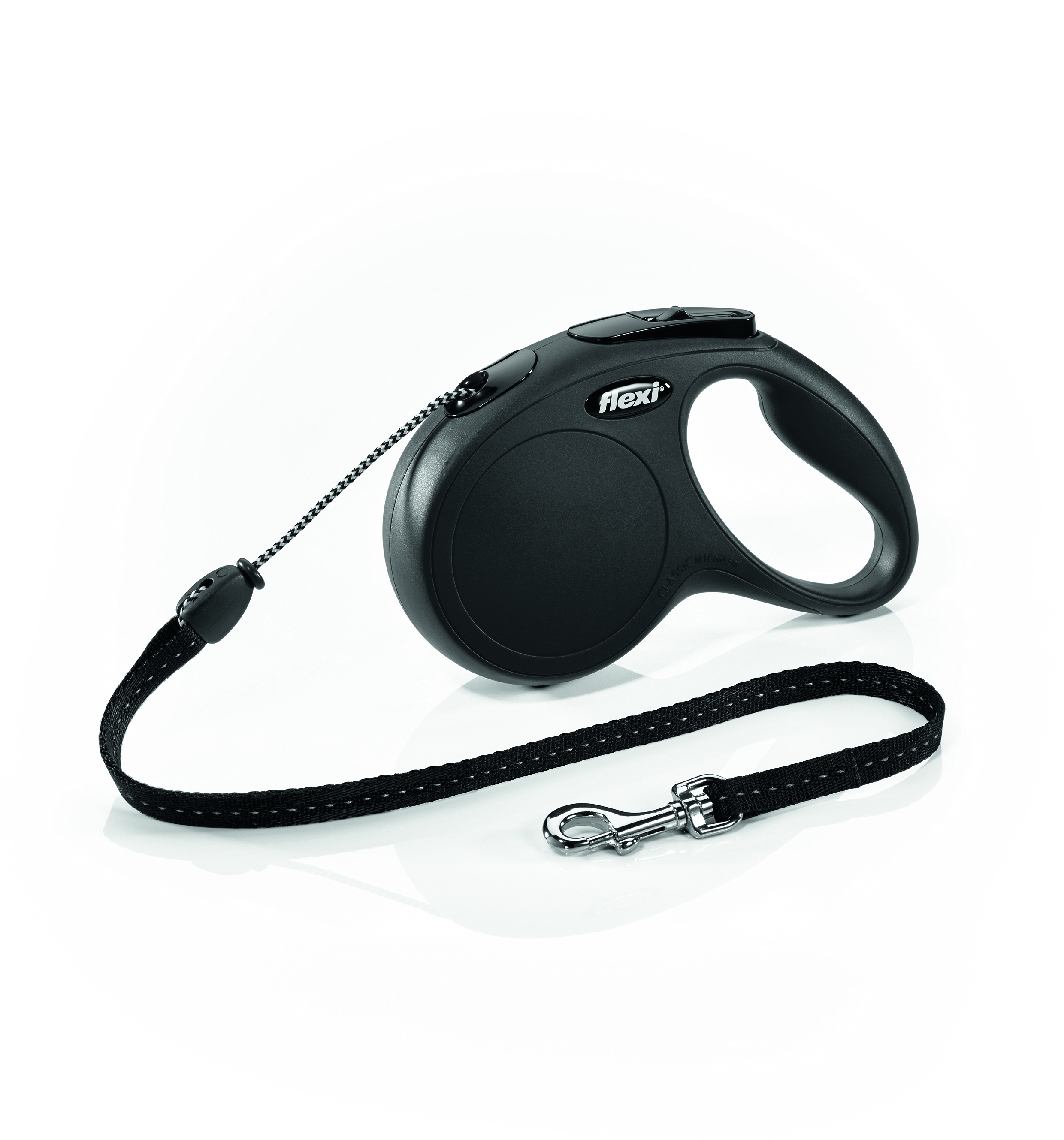 FLEXI Classic virves veida pavada M/5M, melna - Produkta attēls 2