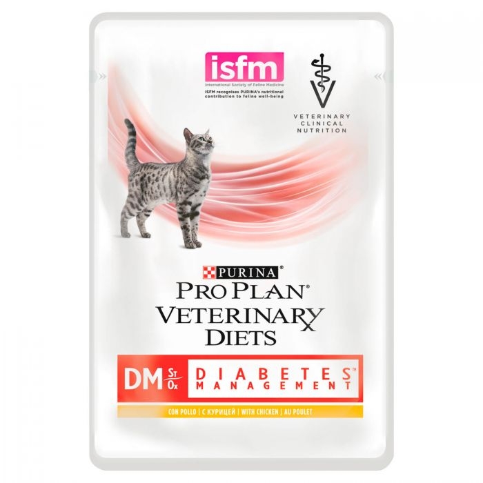 PPVD DIABETES MANAGEMENT FELINE CHICKEN EINEKOTIKE 85G N10 - Produkta attēls 2