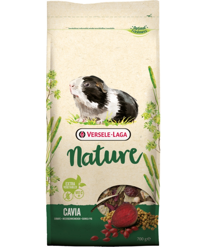 Pilnvērtīga barība jūrascūciņām Versele-Laga Nature, 700 g - Produkta attēls 2