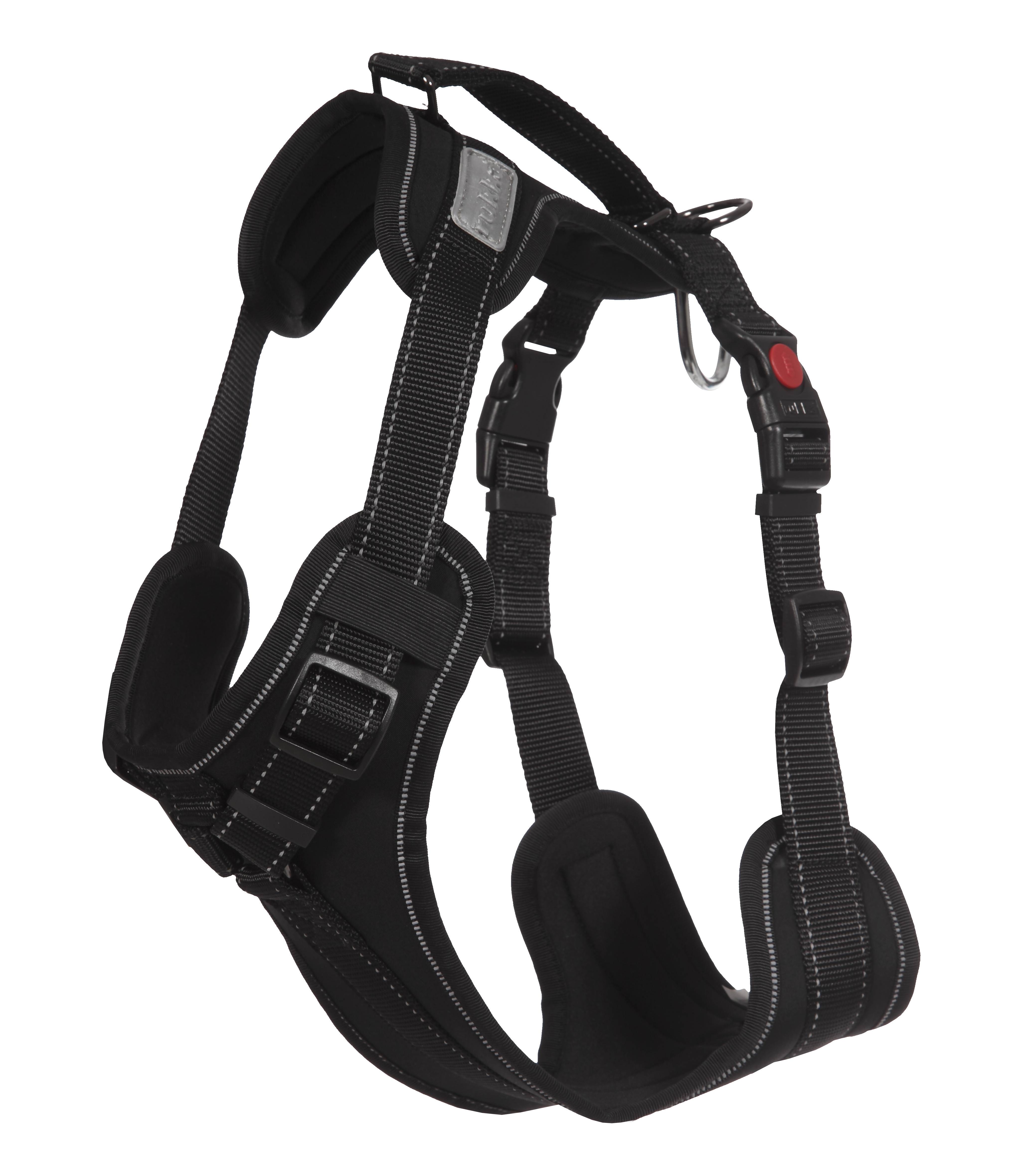 Rukka Solid krūšu siksna, M, 25mm, 65-75cm, melna - Produkta attēls 2