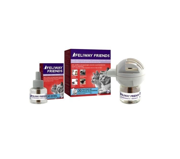 Feliway Friends difuzors kaķiem+uzpildāma pudelīte, 48 ml - Produkta attēls 2