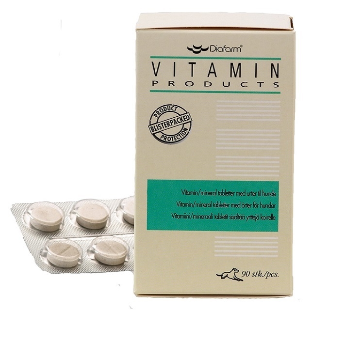 Diafarm vitamīni suņiem N90 - Produkta attēls 2