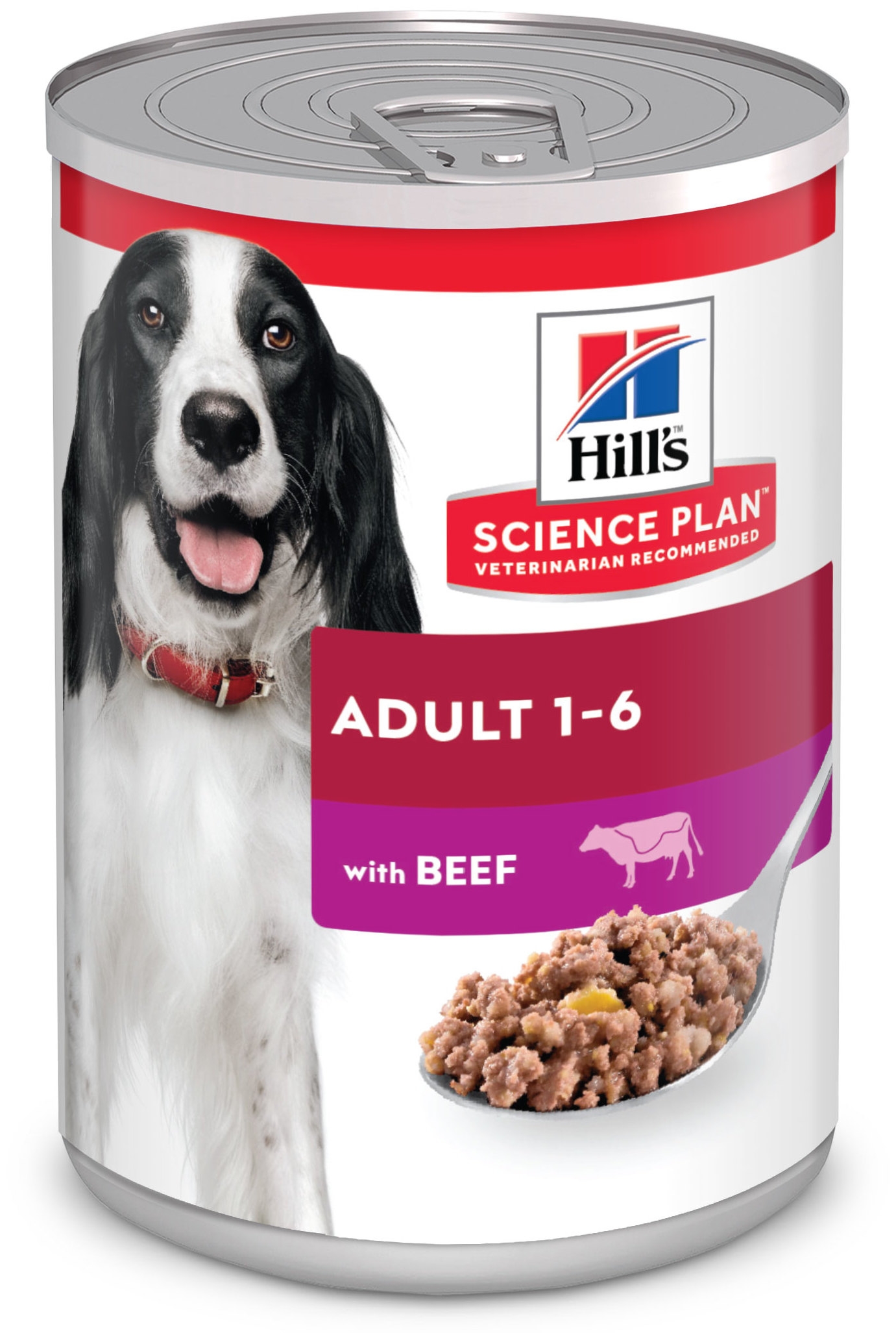 HILL'S SP Adult mitrā barība suņiem, liellops, 370g - Produkta attēls 2