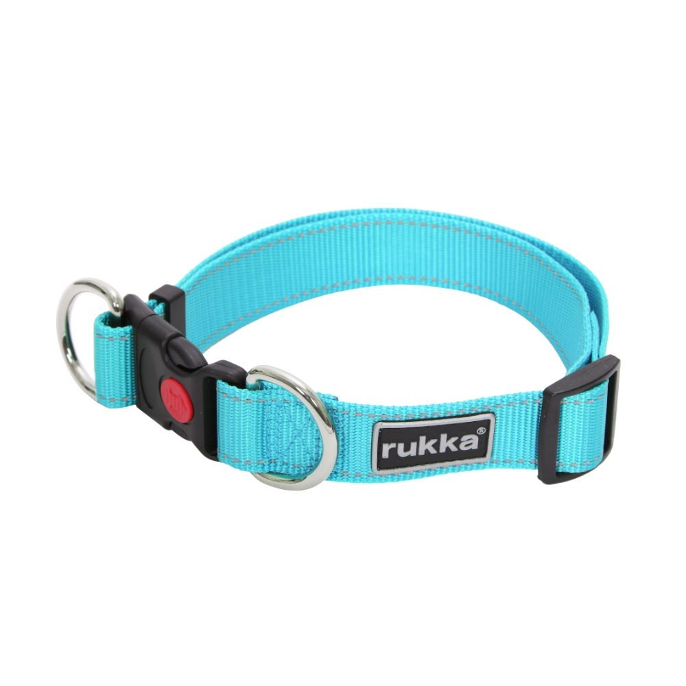 RUKKA Bliss kakla siksna suņiem, tirkīza, L - Produkta attēls 2