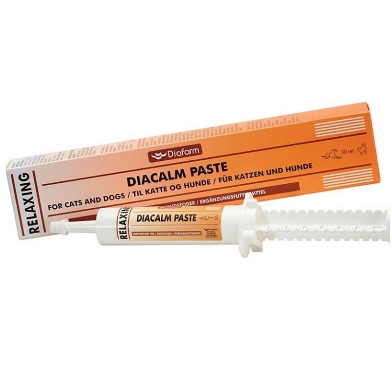 Diafarm Diacalm pasta stresa mazināšanai suņiem un kaķiem, 30ml - Produkta attēls 2