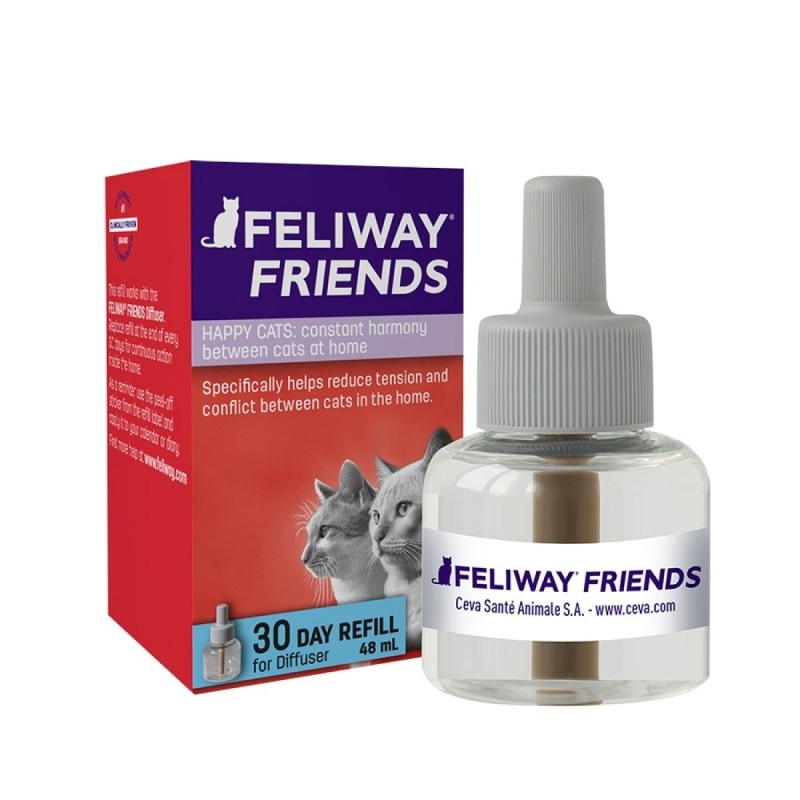 Feliway Friends difuzora kaķiem uzpildāmā pudelīte, 48 ml - Produkta attēls 2