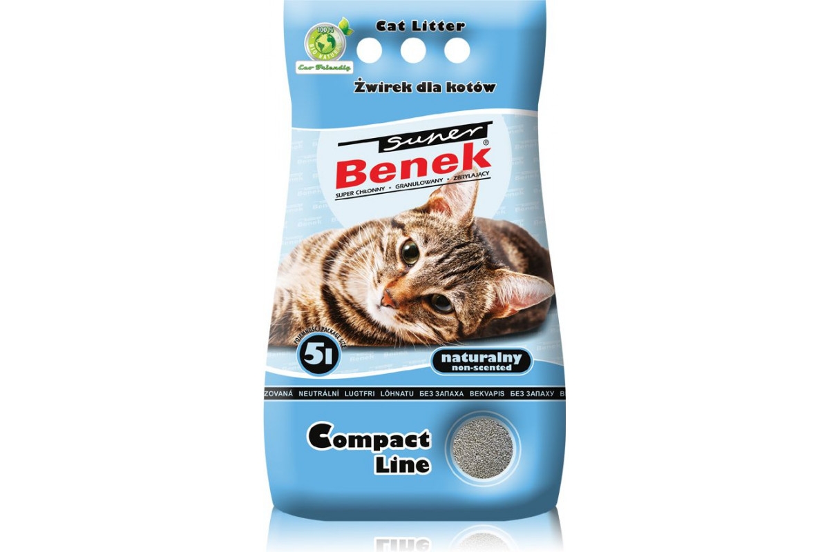 CERTECH Super Benek Compact Unscented cementējošie pakaiši, 5L - Produkta attēls 2