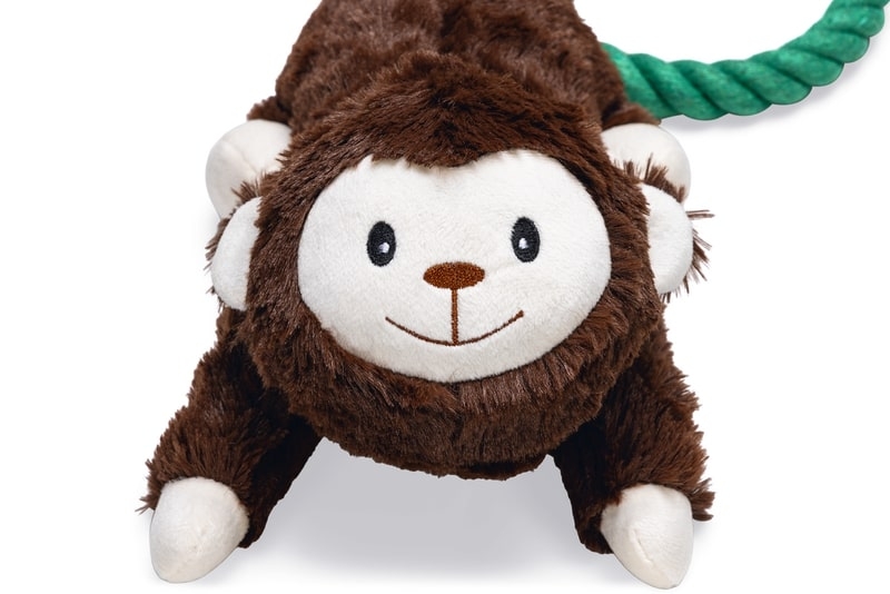 BEEZTEES Jungle Mats rotaļlieta suņiem, 44x15x12cm, brūna - Produkta attēls 2