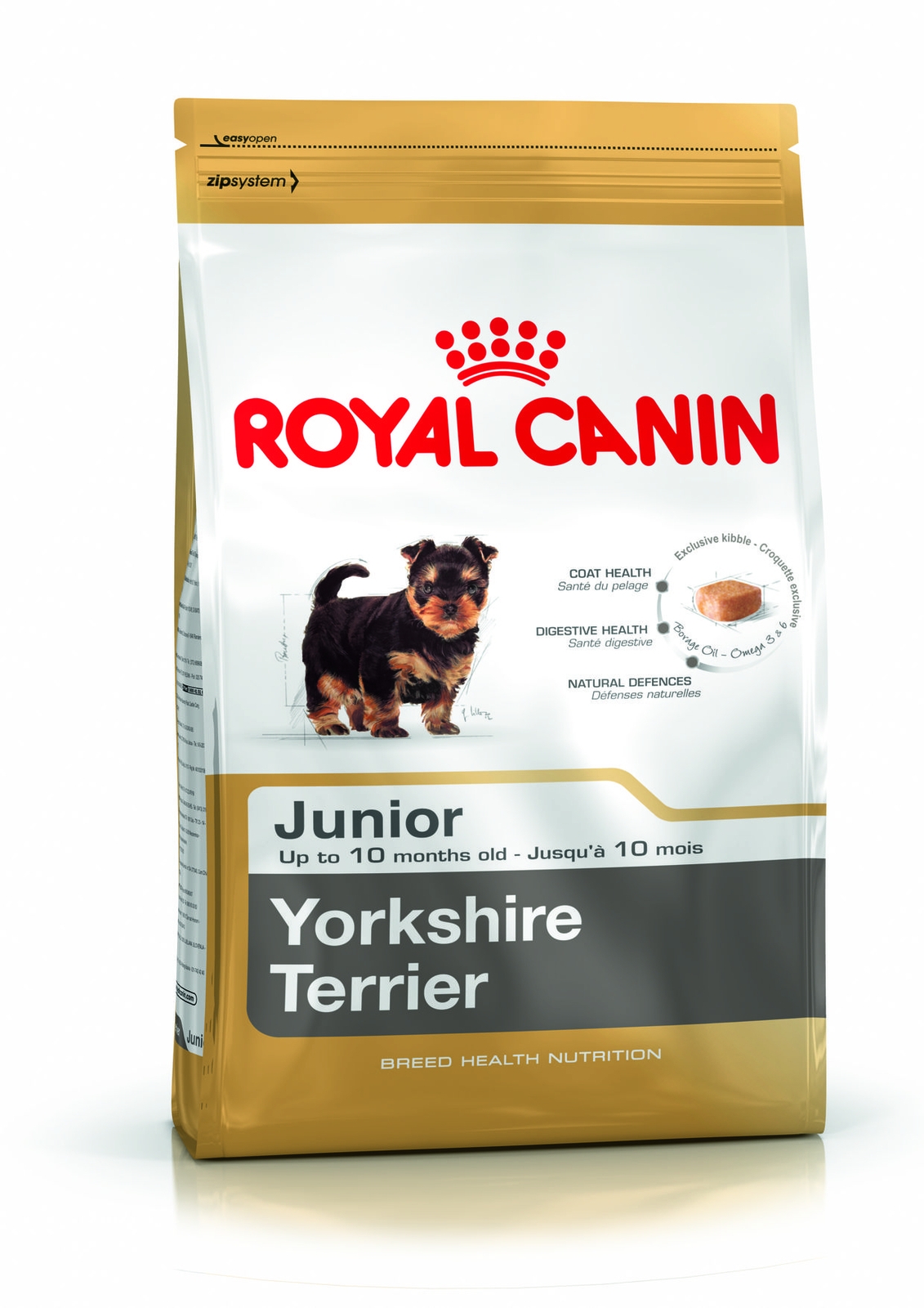 ROYAL CANIN sausā barība Jorkšīras terjeru šķirnes kucēniem, 1,5kg - Produkta attēls 2