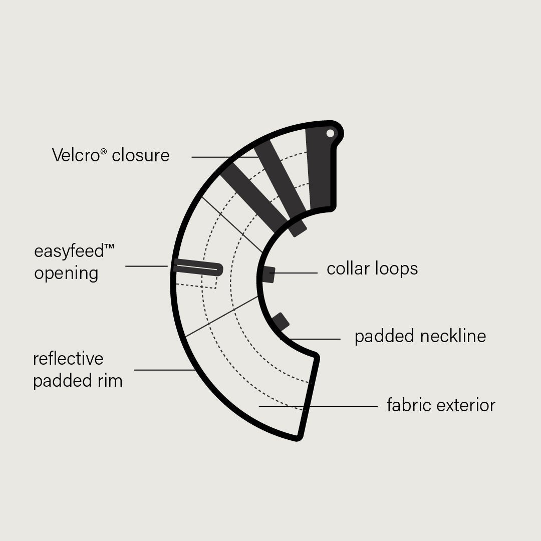 KVP Calmer apkakle, S, 15 cm - Produkta attēls 6