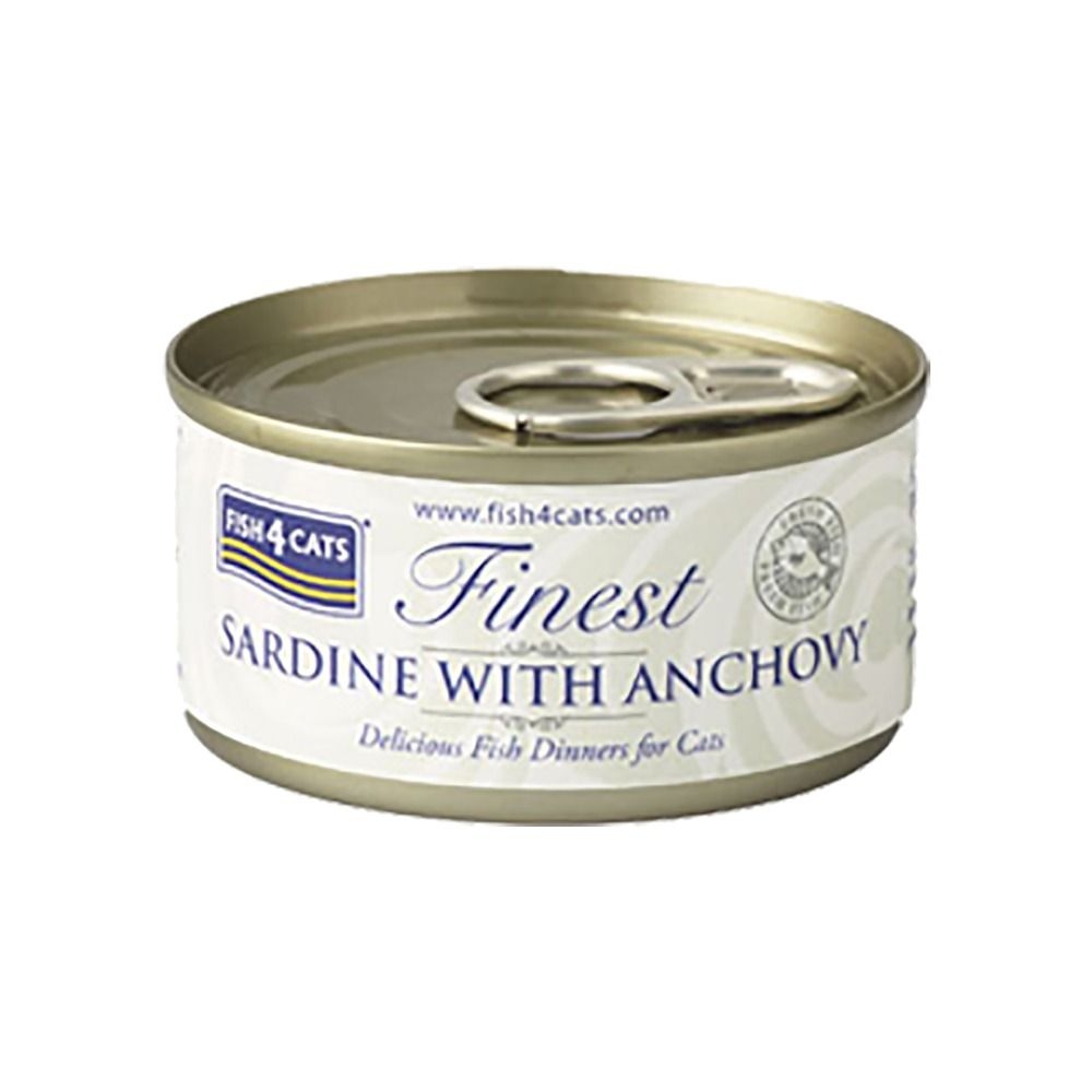 F4C CAT MITRĀ BARĪBA SARDĪNES/ANŠOVI 70G - Produkta attēls 2