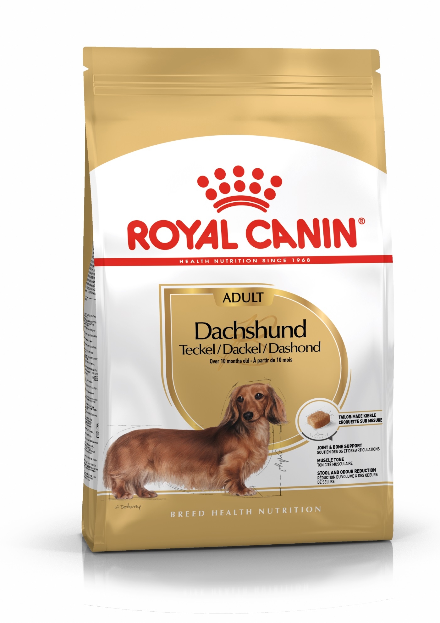 ROYAL CANIN sausā barība Takšu šķirnes suņiem, 1,5kg - Produkta attēls 2