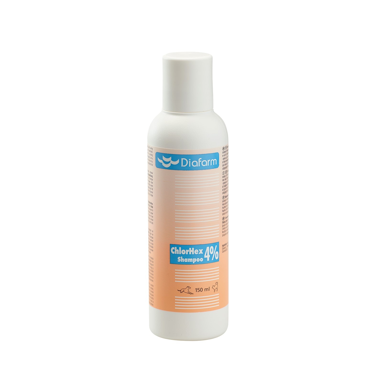 Diafarm Chlorhexidine 4% dezinficējošs šampūns 150ML - Produkta attēls 2