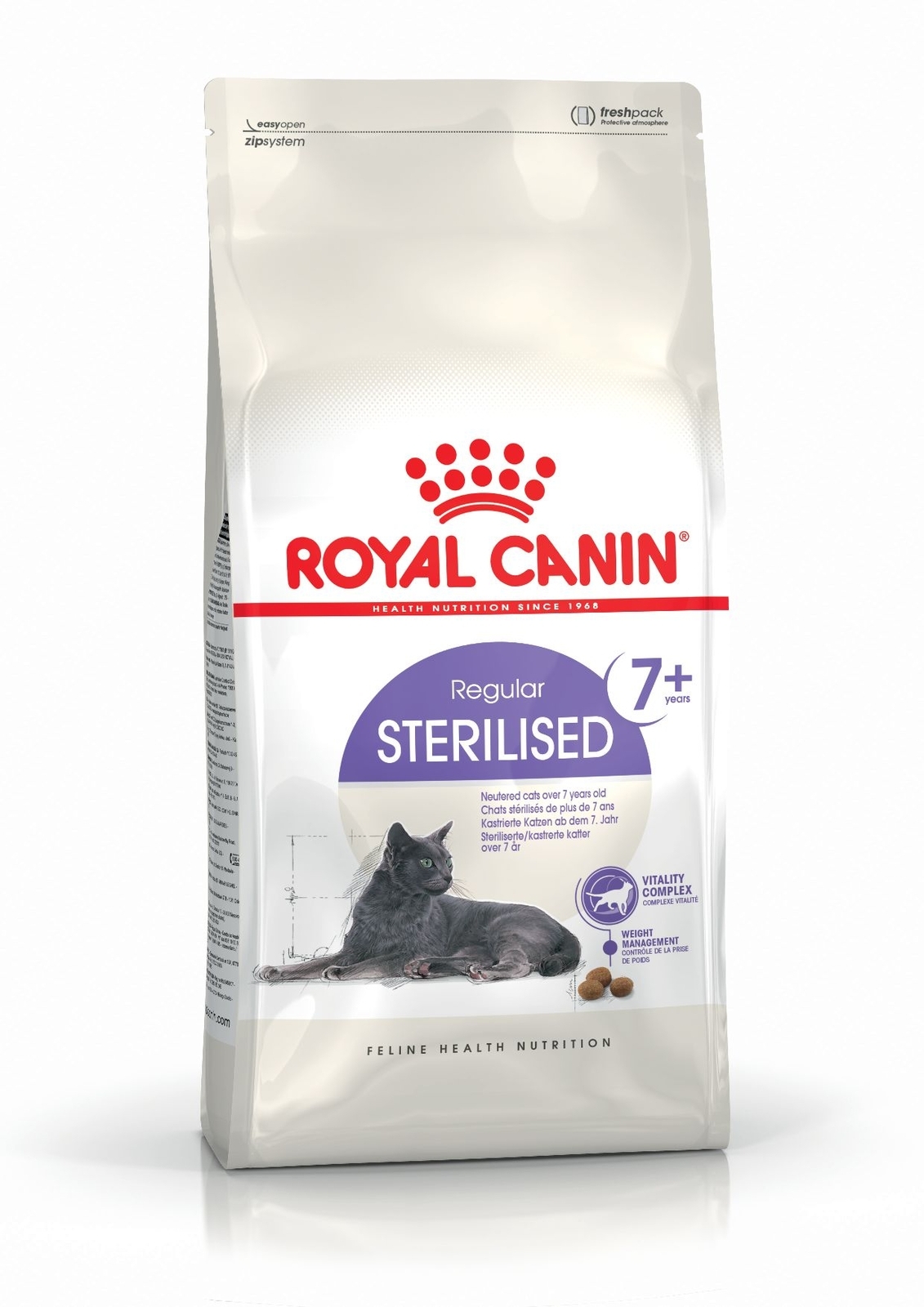 ROYAL CANIN Sterilised 7+ sausā barība kaķiem, 400g - Produkta attēls 2