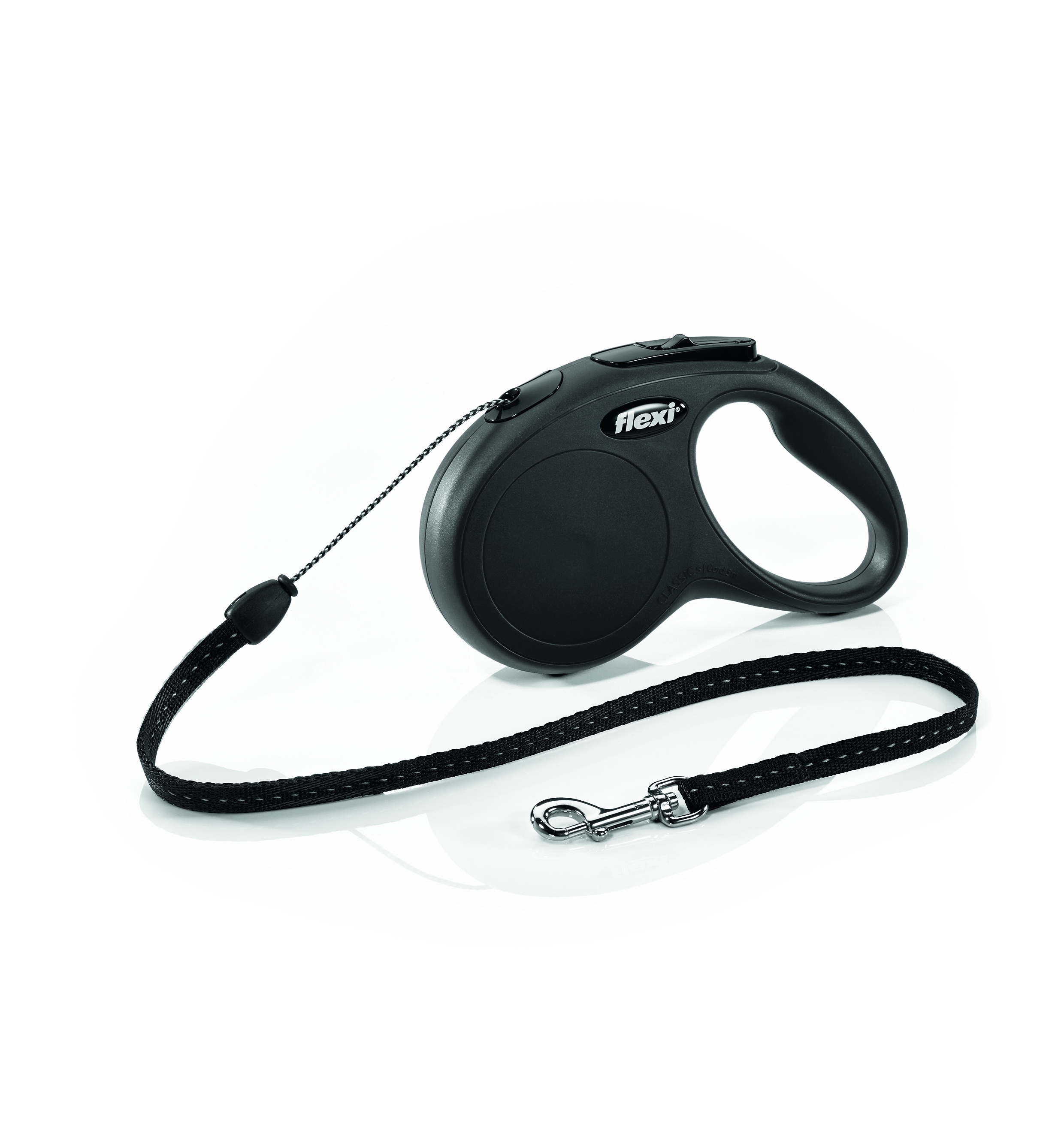 FLEXI Classic virves veida pavada S/5M, melna - Produkta attēls 2