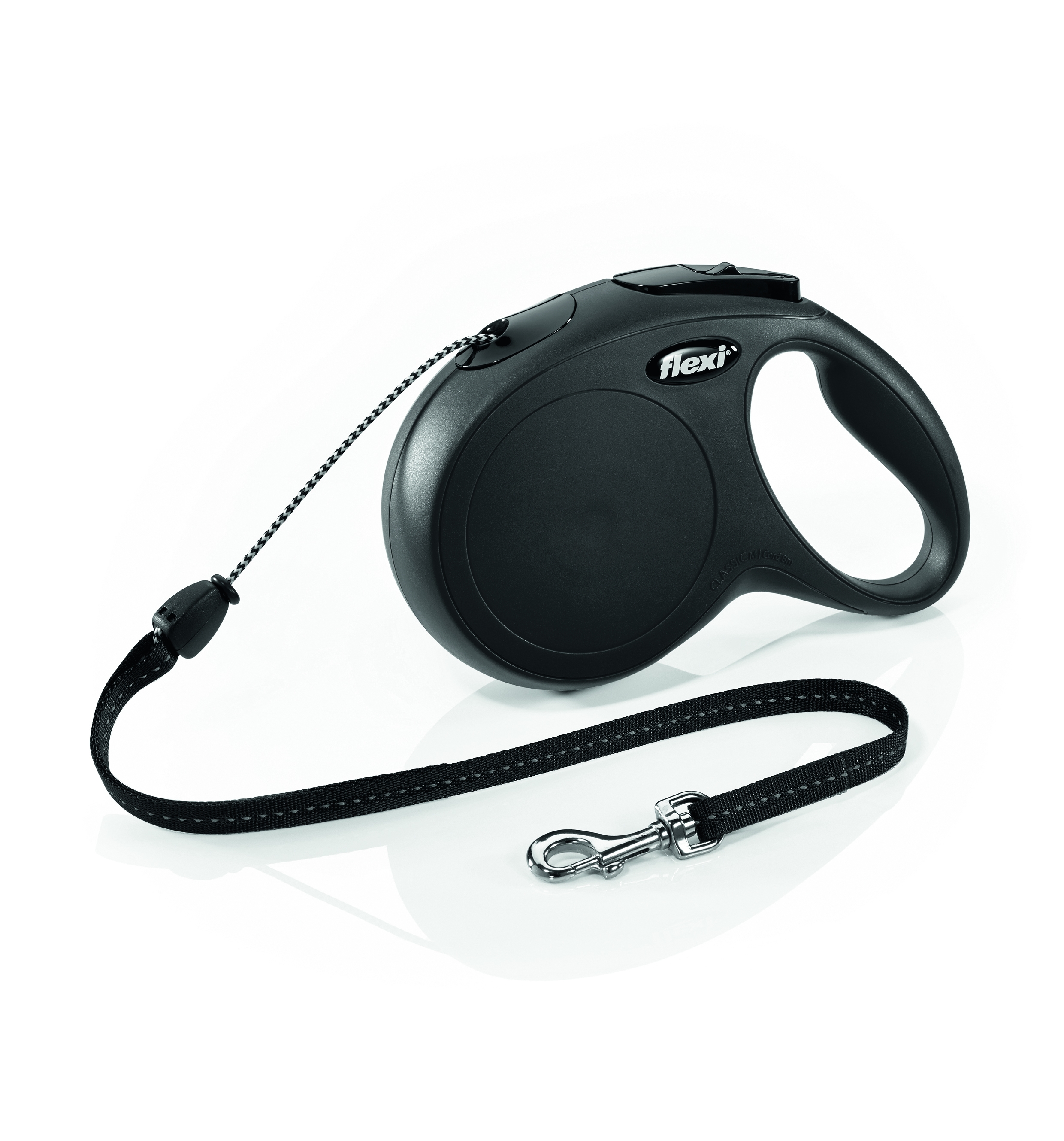 FLEXI Classic virves veida pavada M/8M, melna - Produkta attēls 2