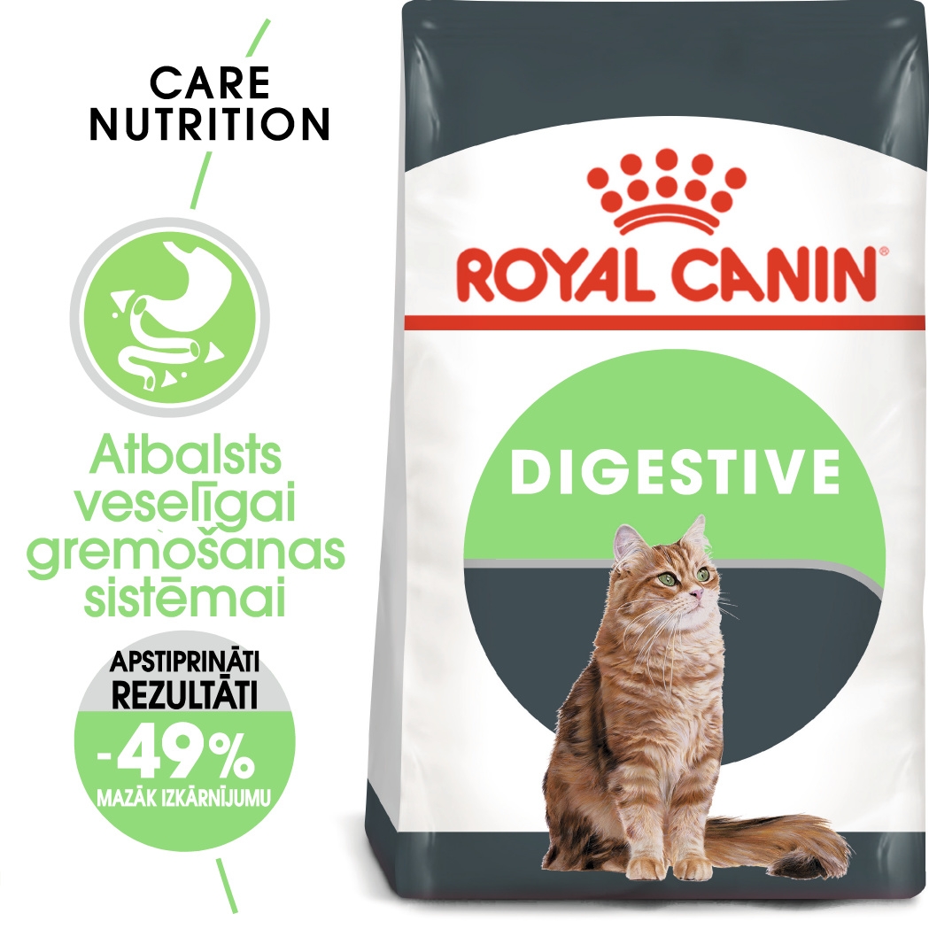 ROYAL CANIN Digestive Care sausā barība kaķiem 2 kg - Produkta attēls 3