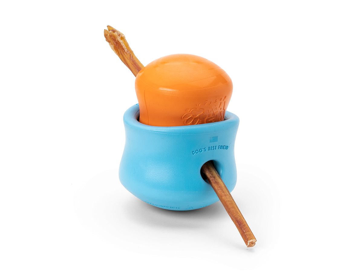 Zogoflex Toppl gumijas rotaļlieta suņiem L, zaļa, 9cm - Produkta attēls 4